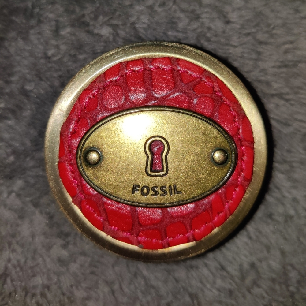 Fossil Key Crocodile Pill Box
